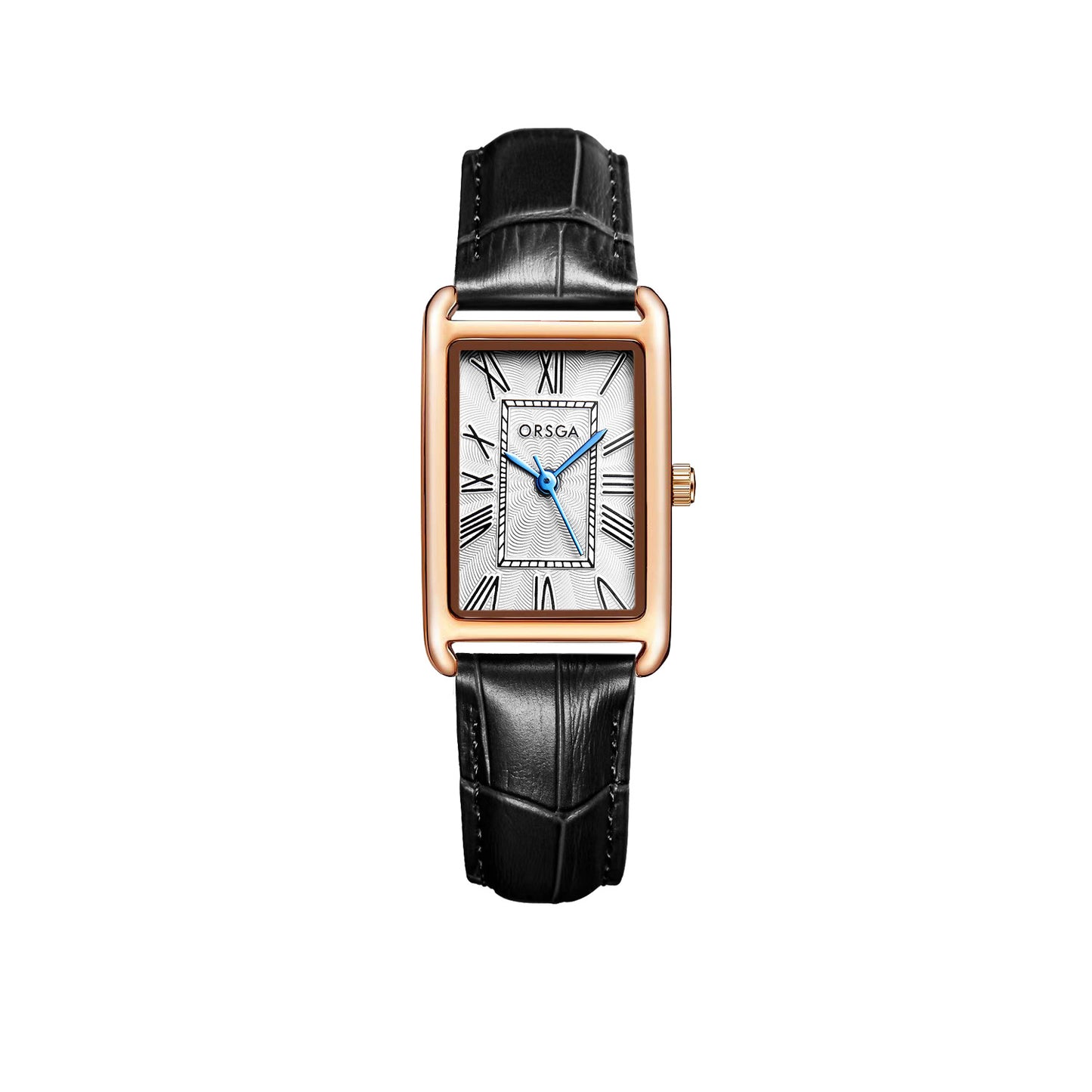 Women Square Stainless Steel Quartz Watch
