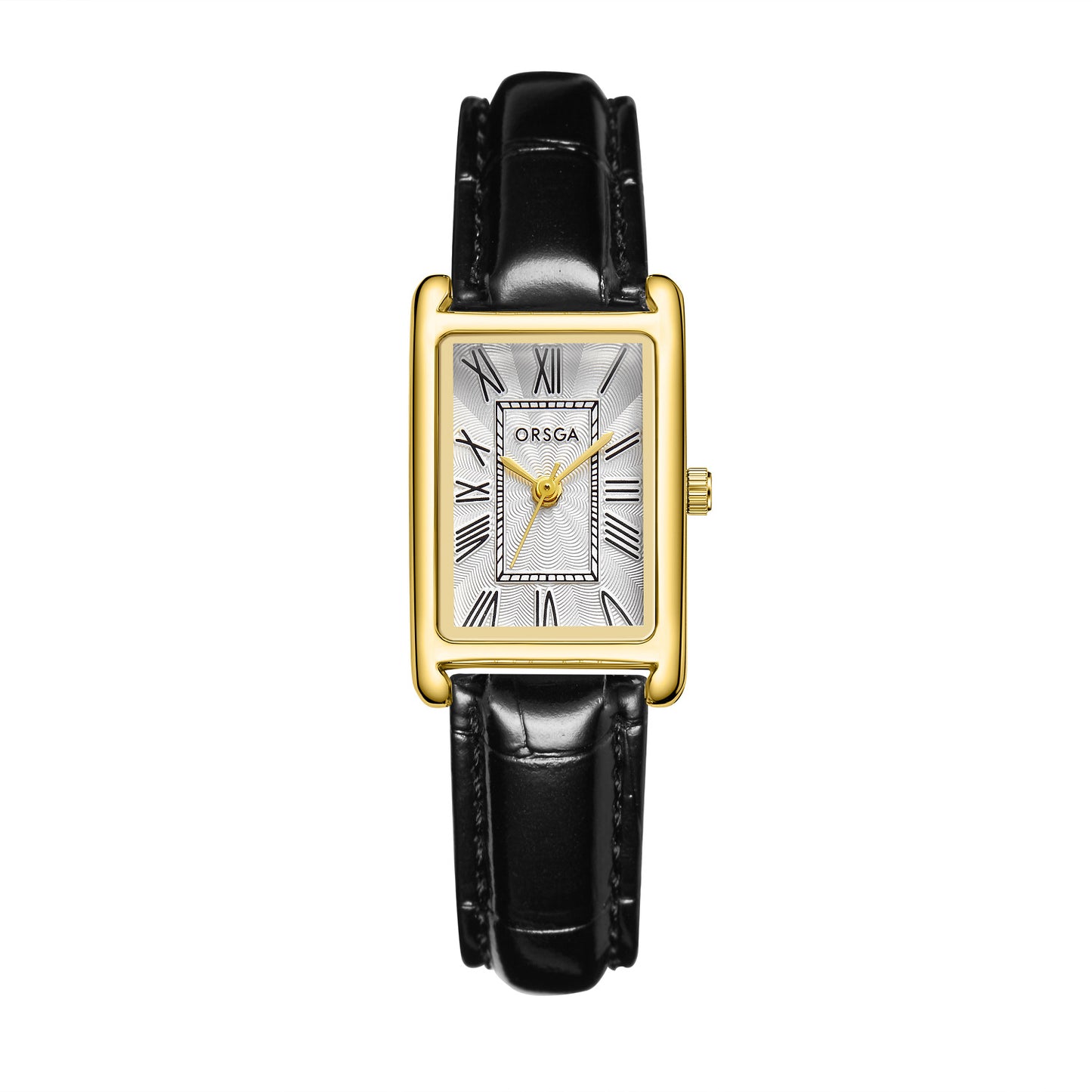 Women Square Stainless Steel Quartz Watch