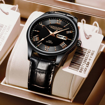 Swiss Quartz Waterproof Luminous Men's Watch