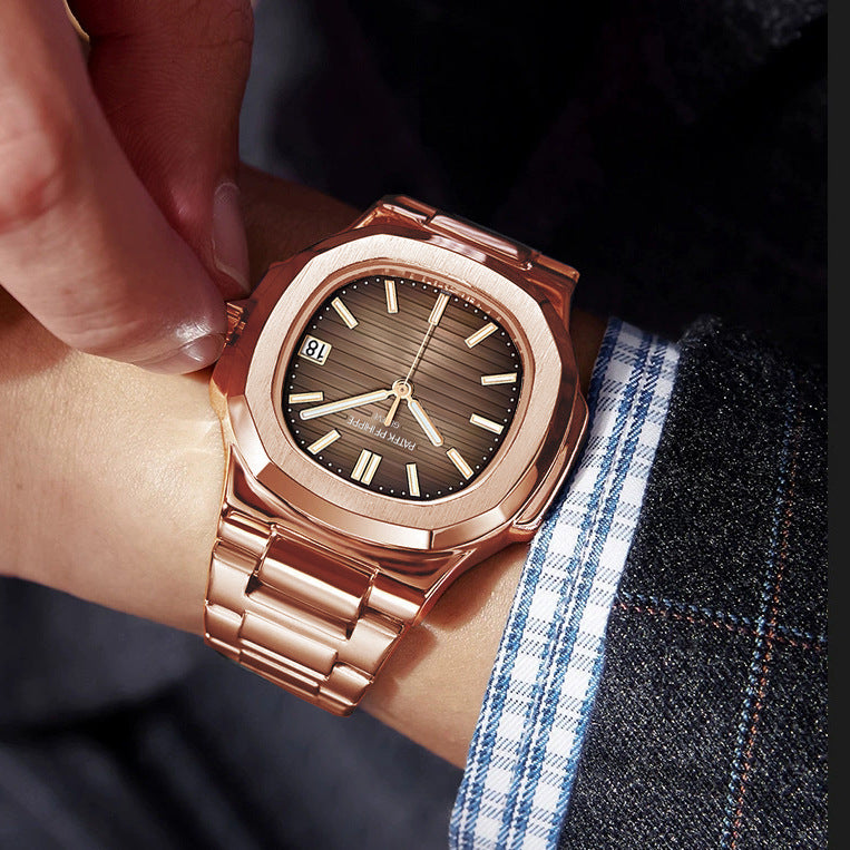 Automatic Mechanical Watch with Luminous Display