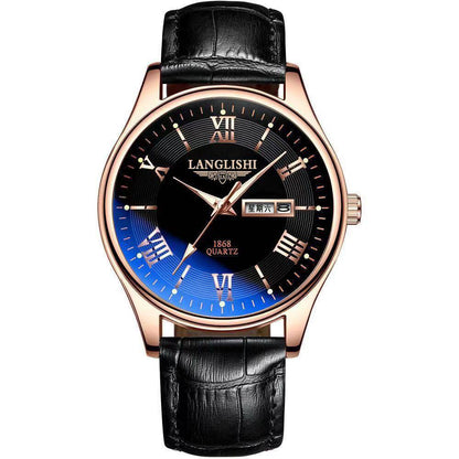 Swiss Quartz Waterproof Luminous Men's Watch