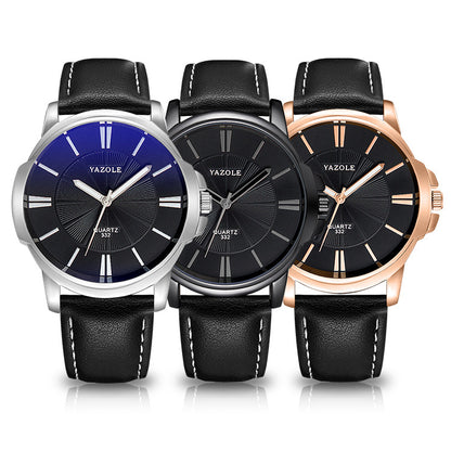 Mens Business Luminous Quartz Watch