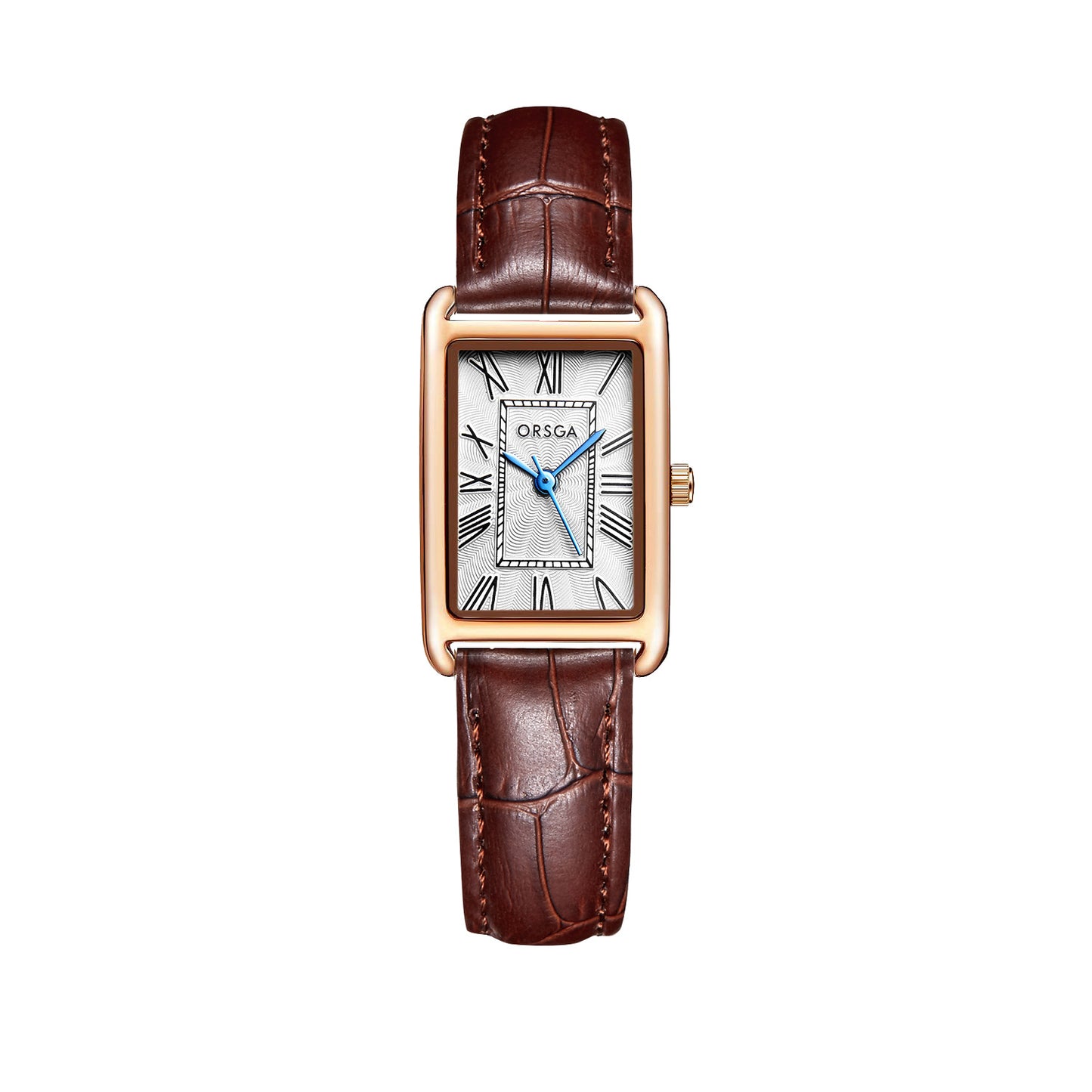 Women Square Stainless Steel Quartz Watch