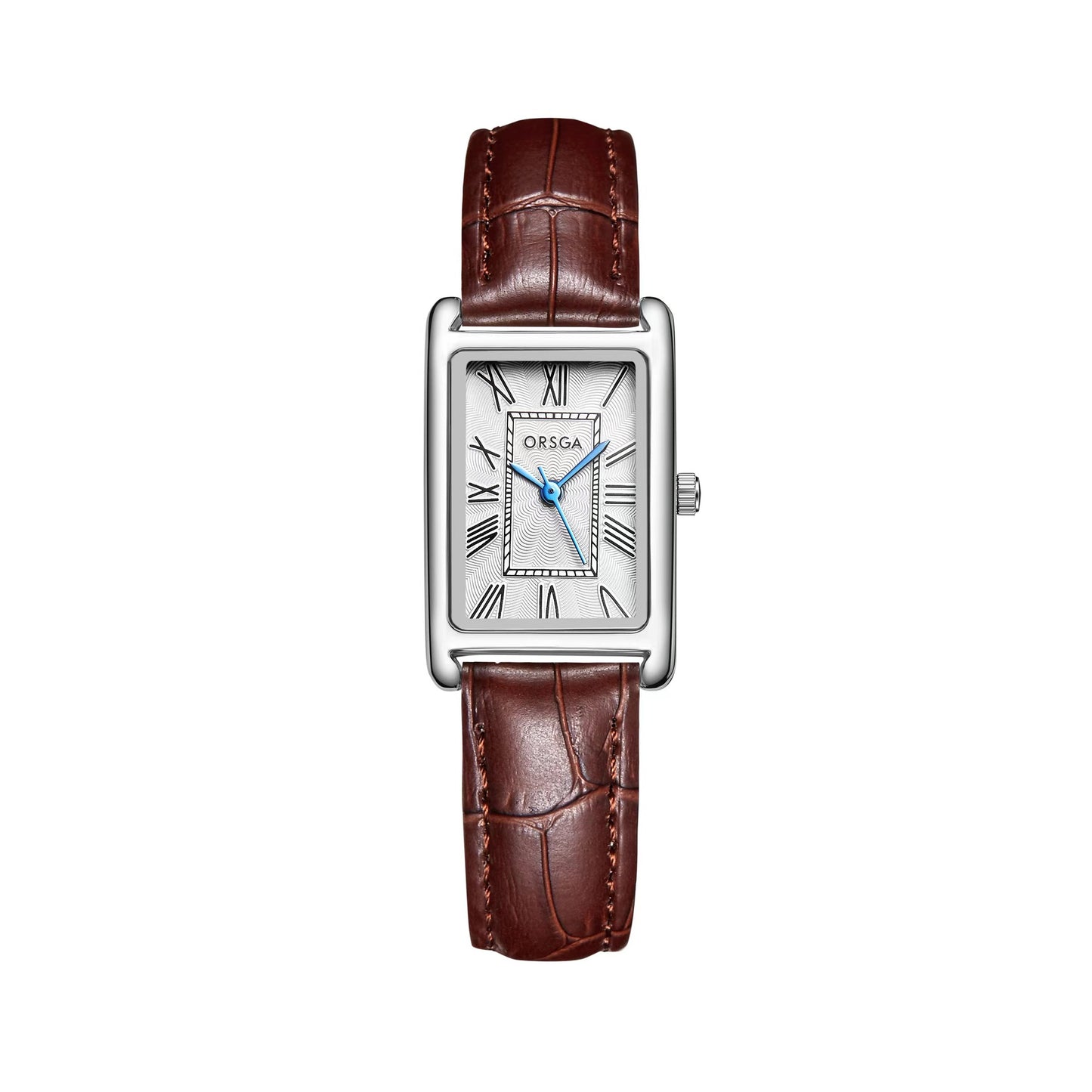 Women Square Stainless Steel Quartz Watch